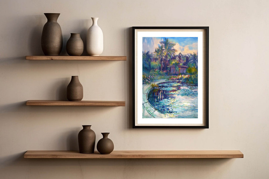 Le bassin aux nymphéas au jardin des plantes à Rouen - Hakyarts