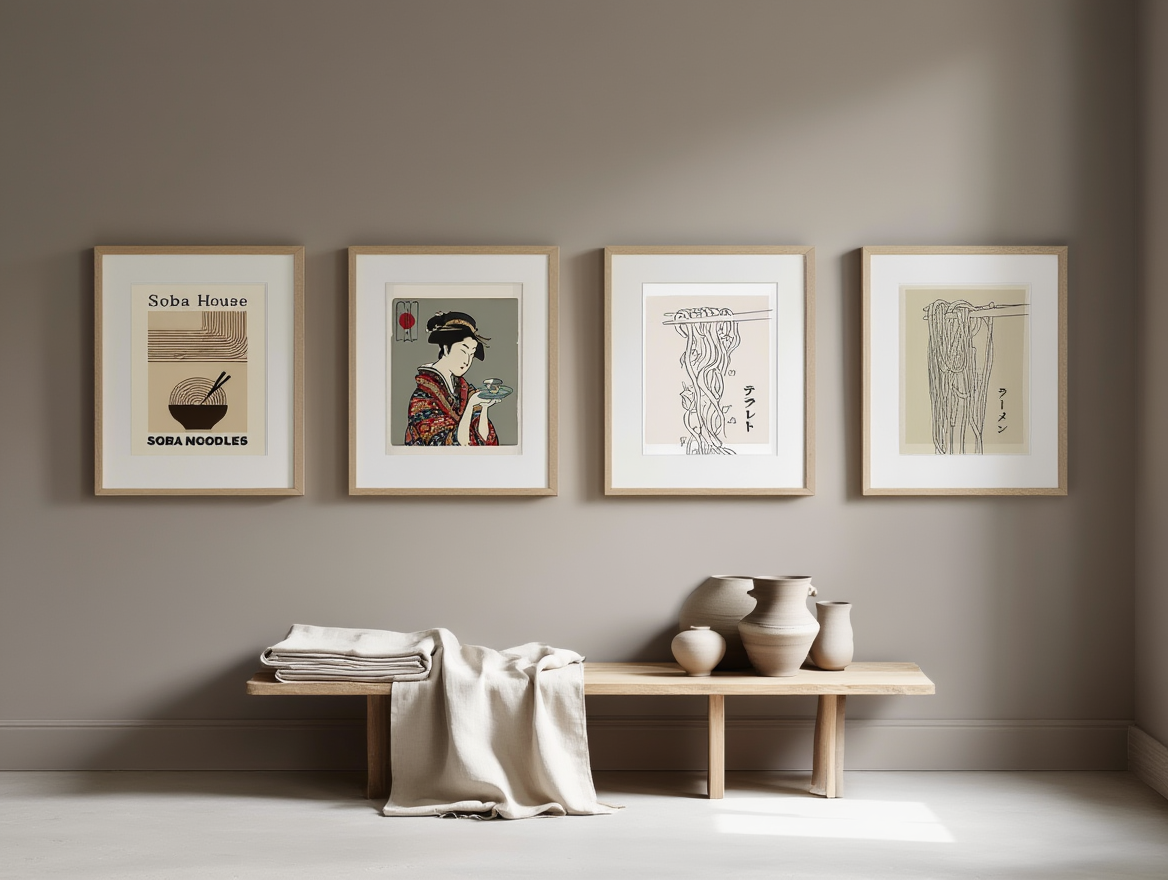 Japanese 4 Prints Harmony – Mix & Match Collection