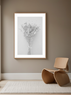 White Bouquet Poster - Hakyarts