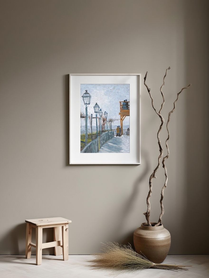 Vincent Van Gogh - Terrace and Observation