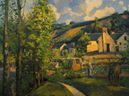 Camille Pissarro - Une vue de L'Hermitage, près de Pontoise | HakyArts