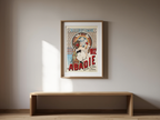 Alphonse Mucha - Riz Abadie Poster - Hakyarts