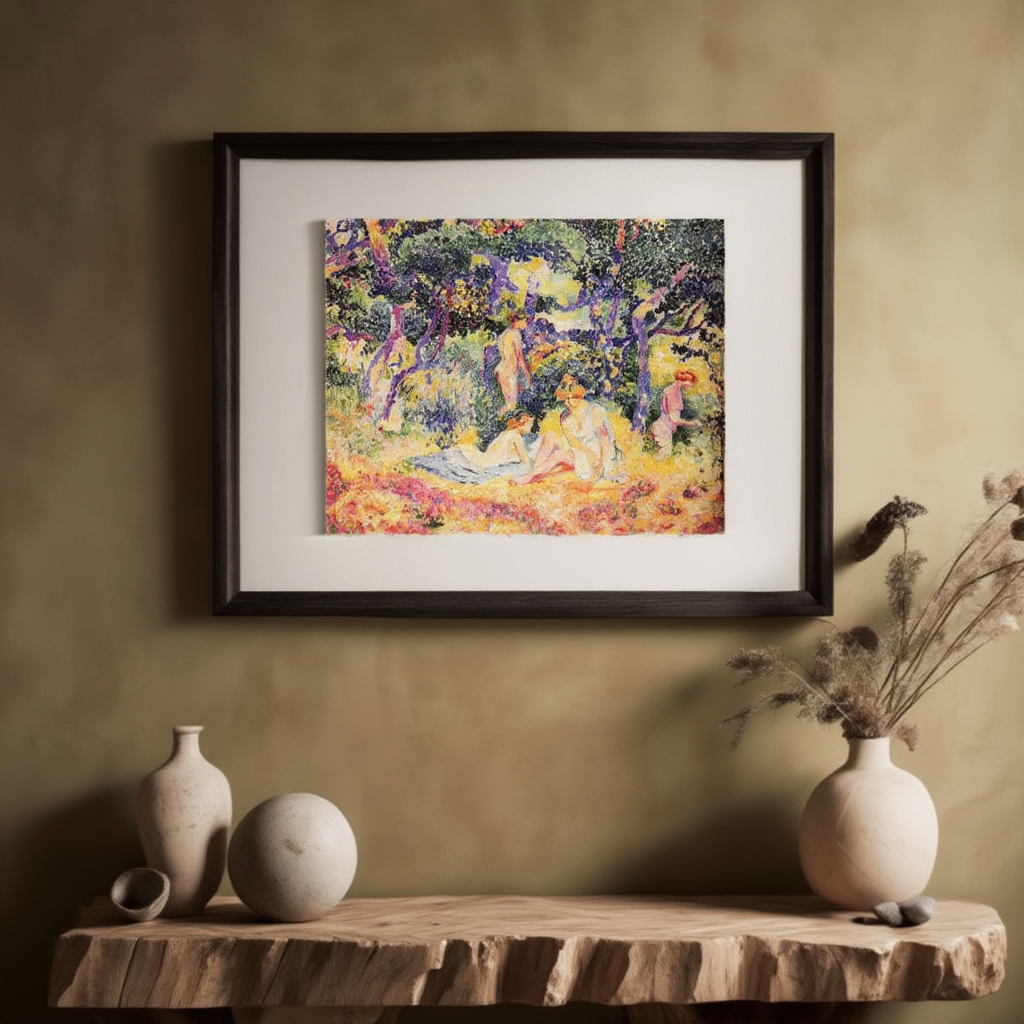 Henri-Edmond Cross - Cross-Le-Bois Annonciade Poster