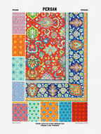 Auguste Racinet – Persan 4-tryk – Vintage historisk kunstplakat | Hakyarts