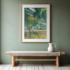 Le Bassin du Jas de Bouffan – Paul Cézanne Poster | Post-Impressionist Landscape Art Print