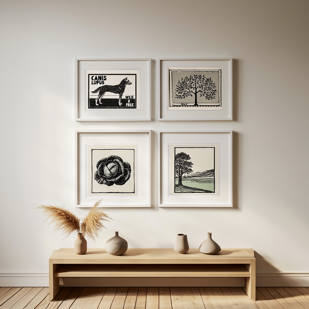 Julie de Graag Mix & Match – 4 Prints Wall Art