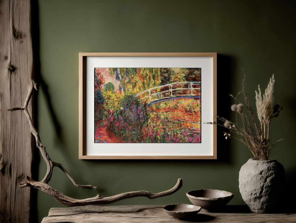 Claude Monet - Water Lily Pond