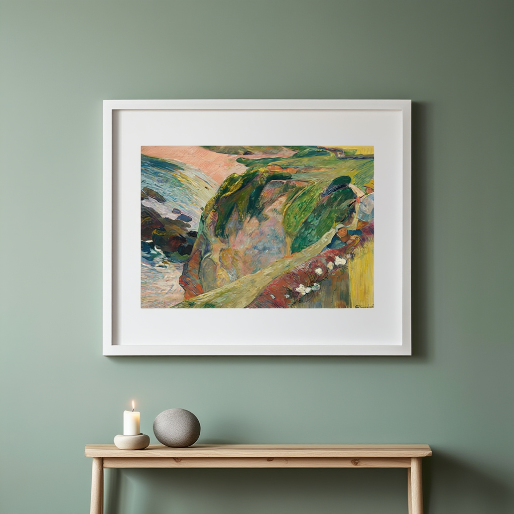 Paul Gauguin  - Above The Sea