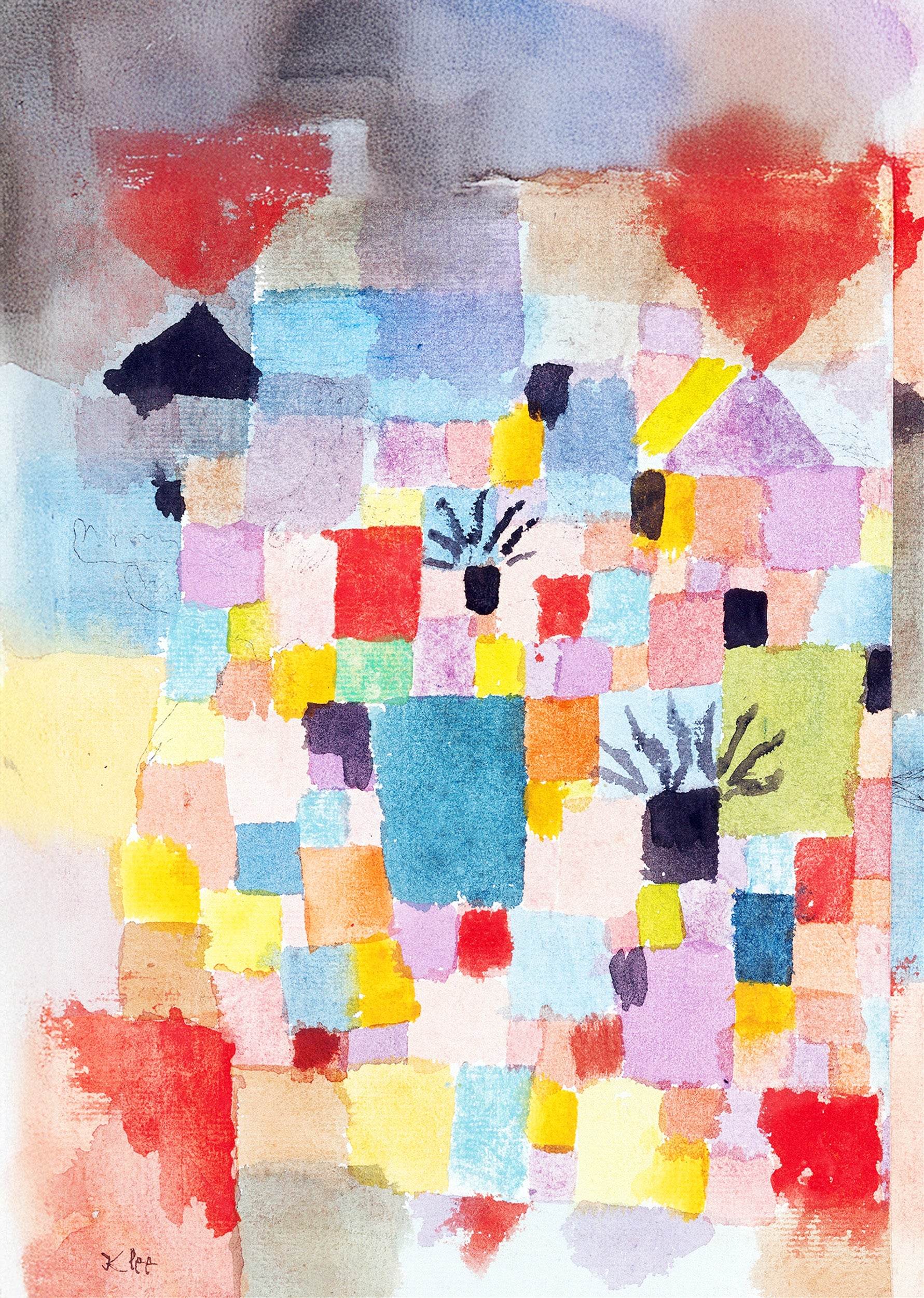 Set of 2 Watercolor Figure & Southern Gardens | Contemporary Figurative & Modernist Art Prints