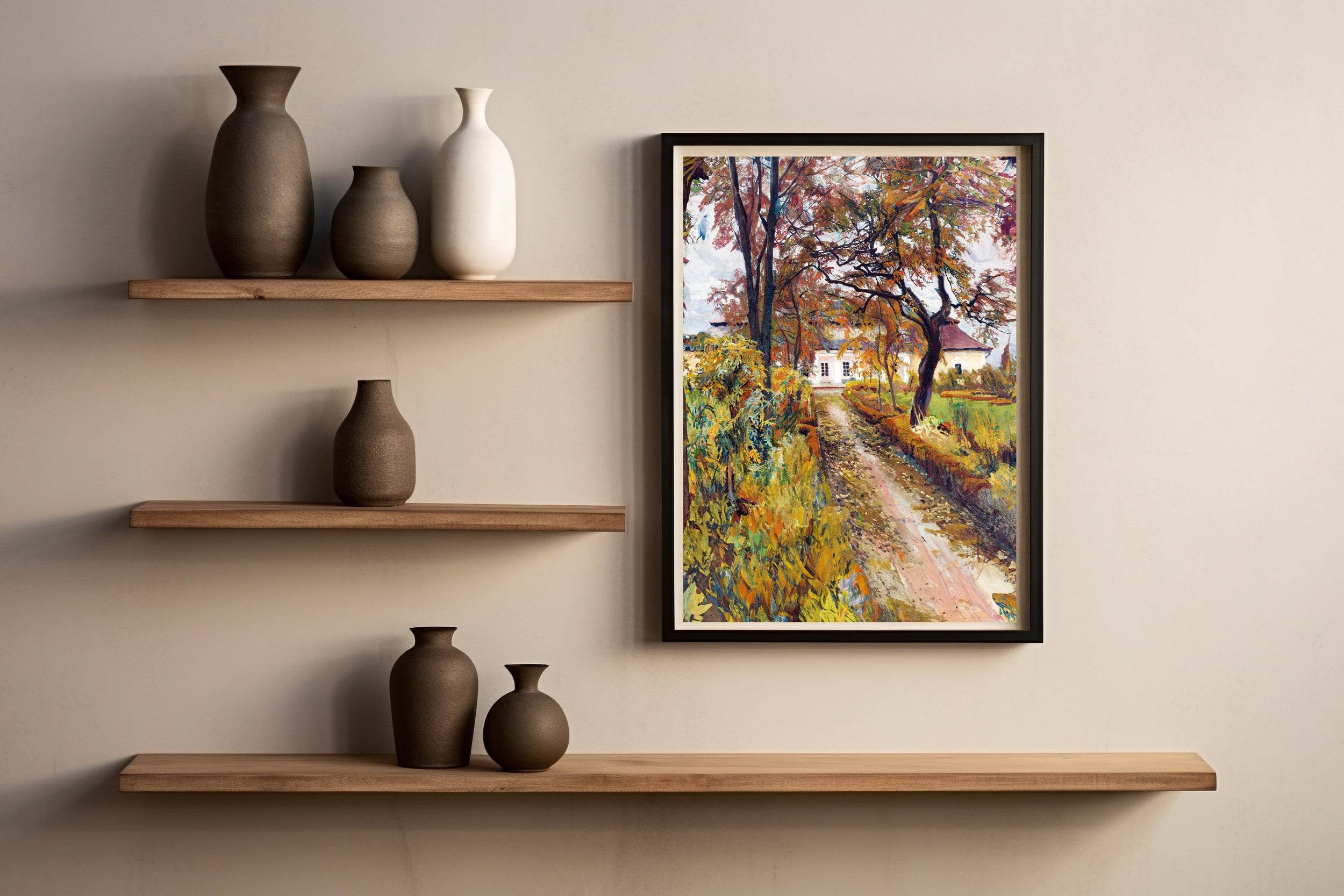 Manor House In Autumn - Hakyarts