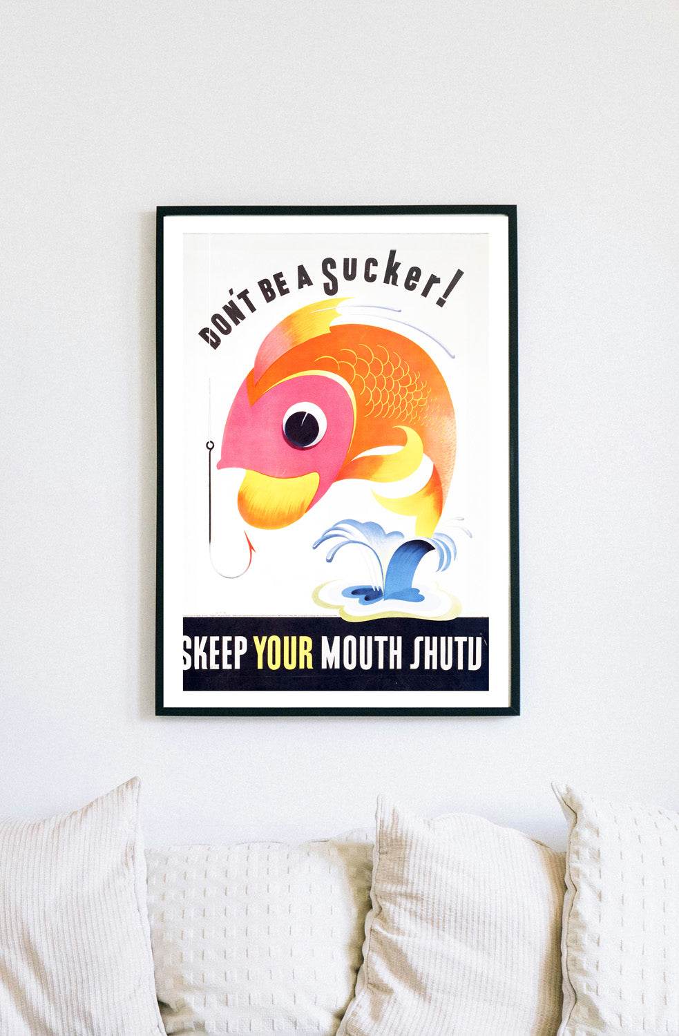 Don’t be a sucker! Keep your mouth shut - Hakyarts