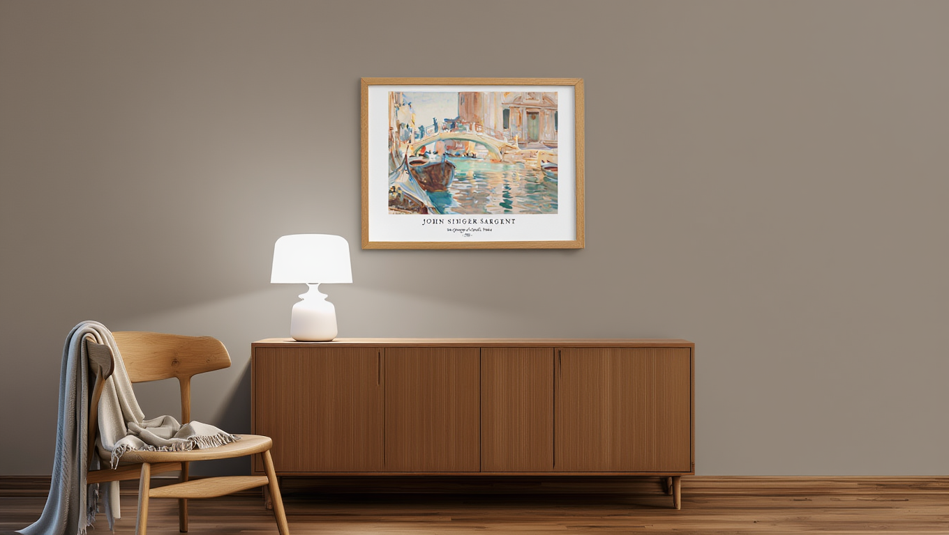 John Singer Sargent - San Giuseppe di Castello Poster