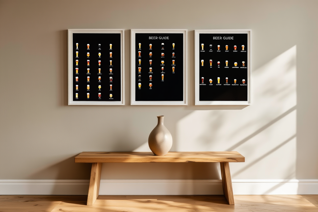 Beer Lovers – 3 Prints | Mix & Match Wall Art Collection