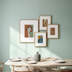 Modigliani Silhouettes – Expressionist Portrait Print - Hakyarts