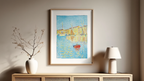 The Buoy (La bouée) – Paul Signac (1894) | Neo-Impressionist Seascape Art Print