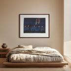 Fireworks at Ikenohata by Kobayashi Kiyochika – Japanese Ukiyo-e Art Print