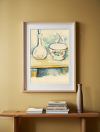 Carafe et Bol – Paul Cézanne Poster | Post-Impressionist Still Life Art Print