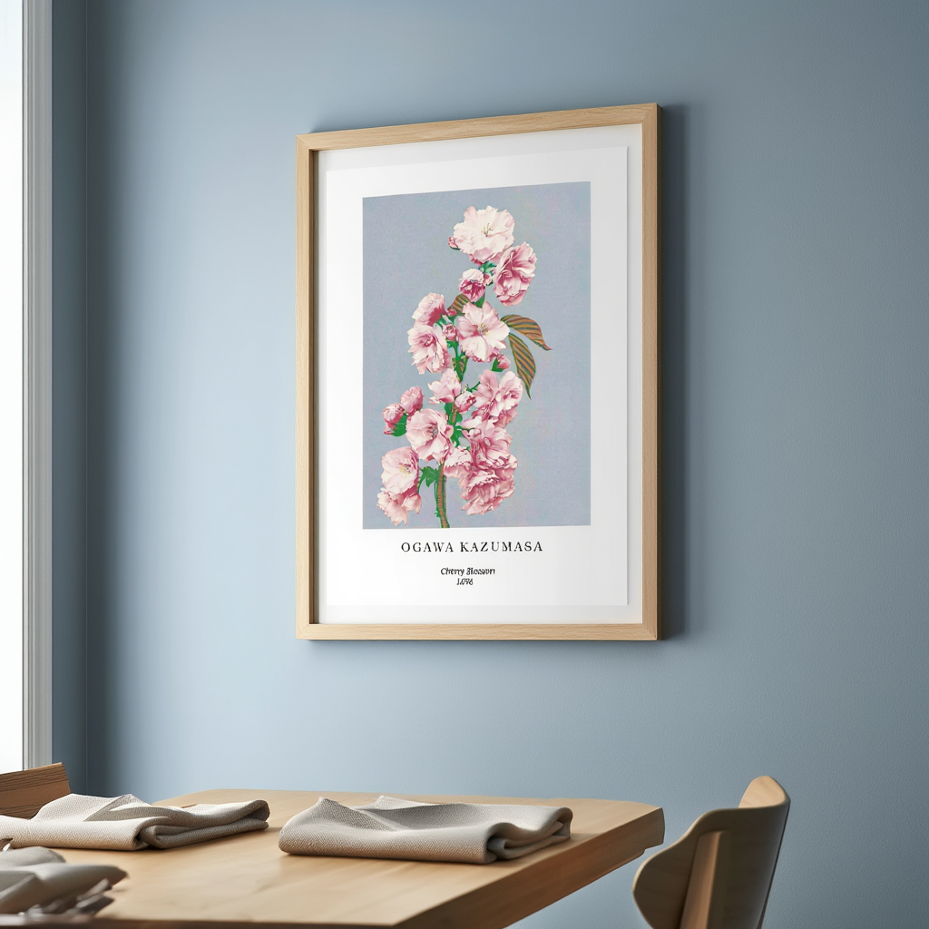 Cherry Blossom by Ogawa Kazumasa (1896) – Timeless Japanese Photography