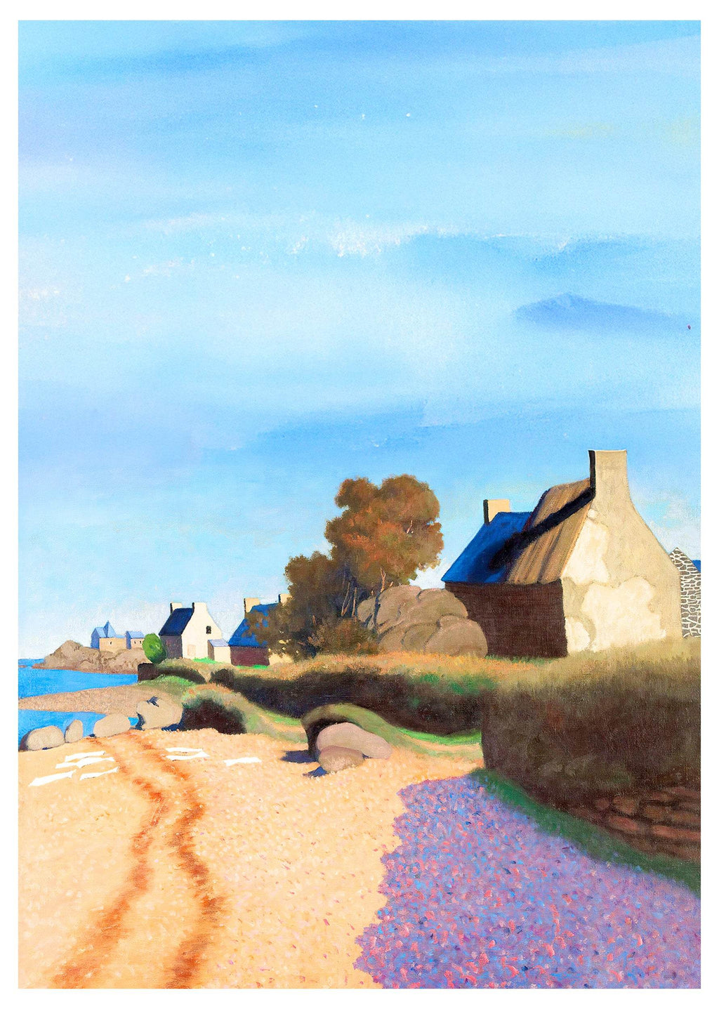 Landscape At Loguivy - Hakyarts