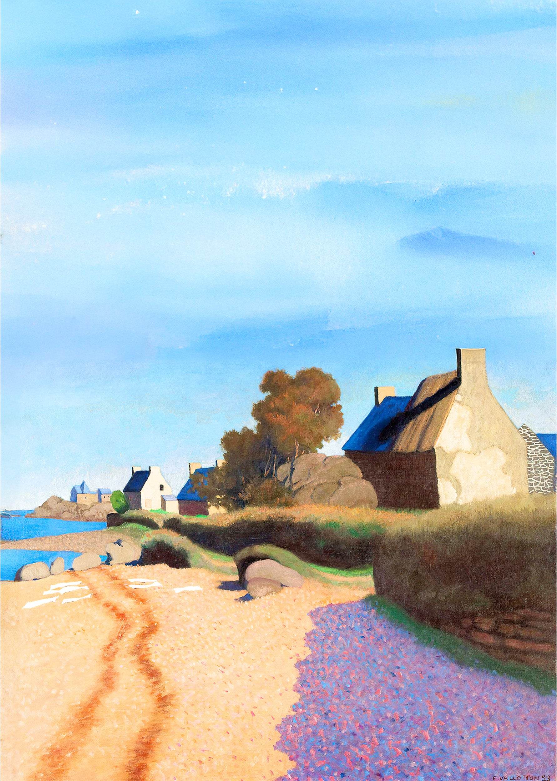 Landscape At Loguivy - Hakyarts