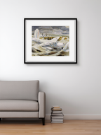 Defence of Albion – Paul Nash Poster | Modernist War Landscape Art Print