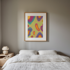 Kaleidoscope Dreams – Colorful Abstract Art Print