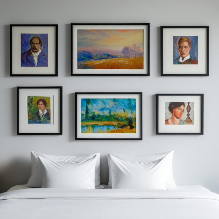 The Refined Wall – Set of 5 Vintage-Inspired Prints