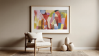 Movement of Vaulted Chambers – Paul Klee – Vintage Modernist Art Print