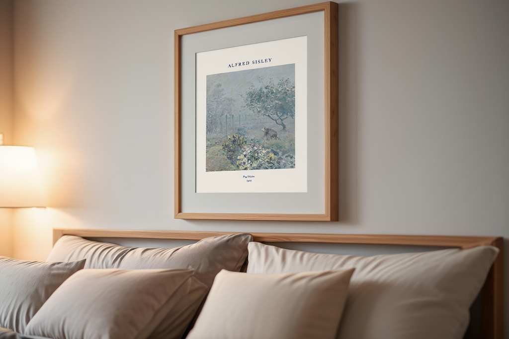 Alfred Sisley Poster - Fog Voisins Poster