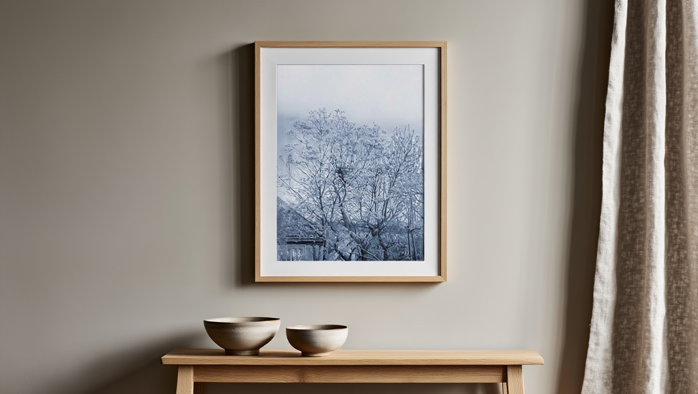 Naboer – Motiv fra Ateliervinduet, Majorstuveien 8 | Amaldus Nielsen Art Print, 1913