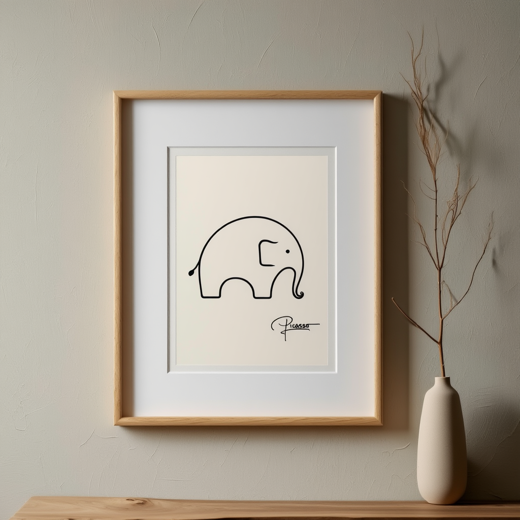 Picasso - Elephant II