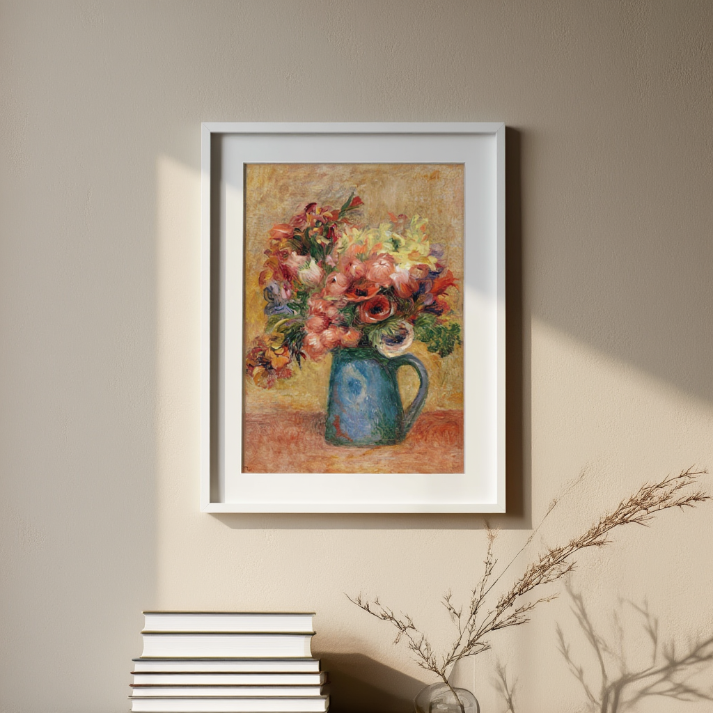 Auguste Renoir - Vase of Flowers