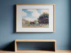 Chemin à l’entrée d’un Bois – Alfred Sisley Poster | Impressionist Landscape Art Print - Hakyarts