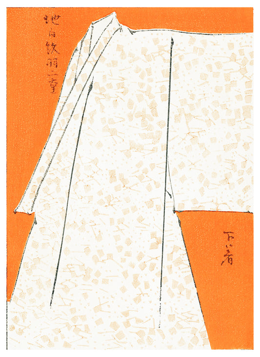 Watanabee Seitei - Japanese Robe Illustration