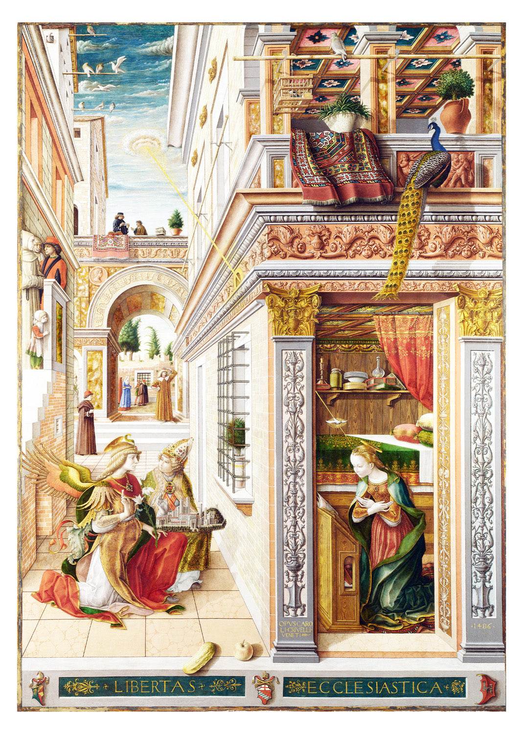 The Annunciation, with Saint Emidius - Hakyarts