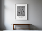 Delphinium ‘Larkspur’ by Karl Blossfeldt – Botanical Photography Art Print - Hakyarts