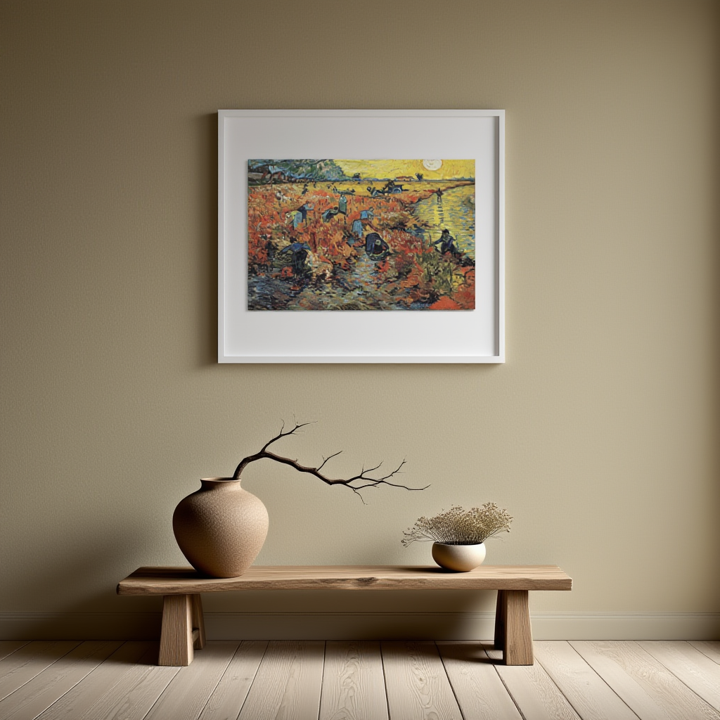 Vincent Van Gogh - Red Vineyards