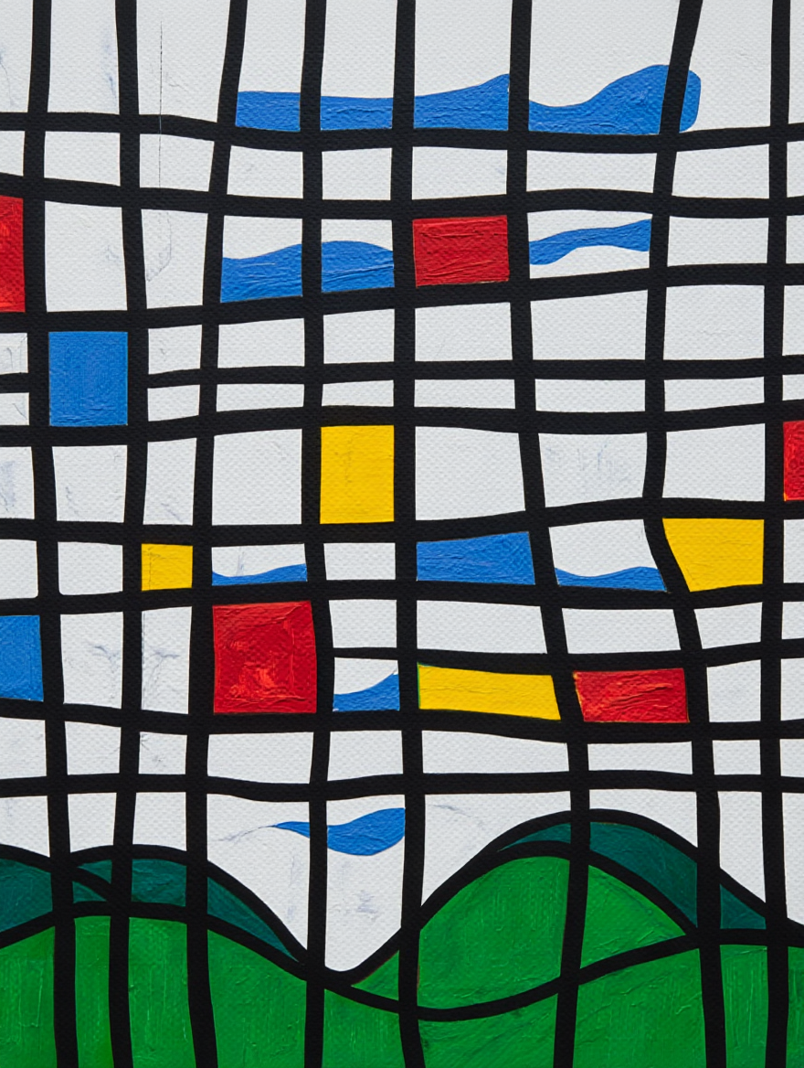 Piet Mondrian – 4 Prints