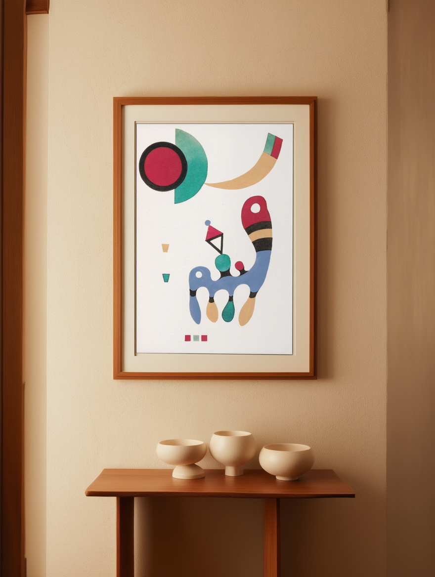 11 Tableaux et 7 Poèmes by Wassily Kandinsky – Abstract Modern Art Print