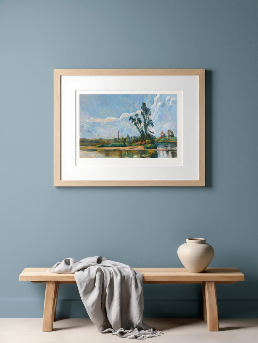 Paul Cézanne - La Rivière