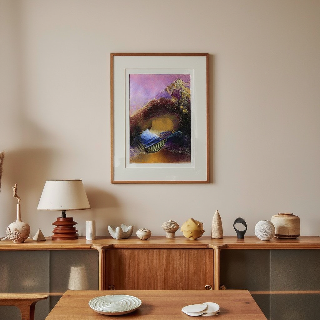 Odilon Redon – Orpheus Vintage Symbolist Art Print