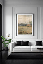 Autumn Landscape with Large Haystack - Hakyarts
