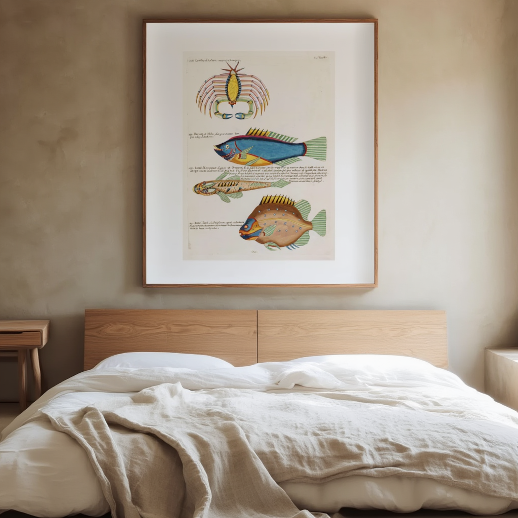 Poissons Plate 93 by Louis Renard – Scientific Natural History Art Print