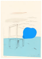 Set of 4 Modern Lifestyle & Abstract Wall Art Prints – Tennis, Chairs & Contemporary Gallery Set