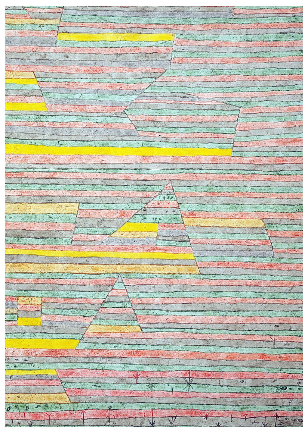 Paul Klee - Monuments at G