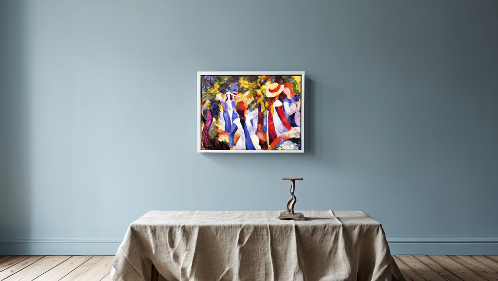 August Macke – Filles en vert | HakyArts