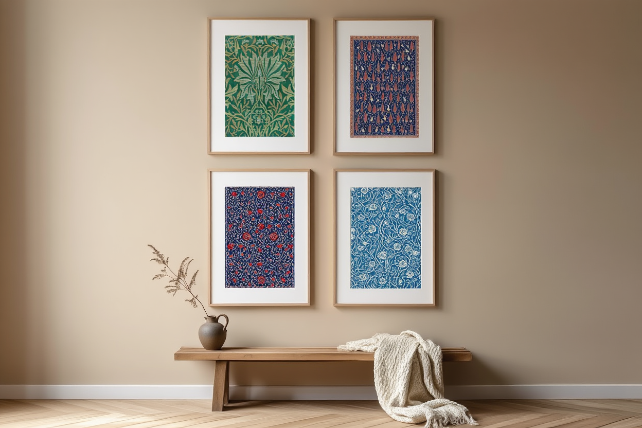 William Morris – Patterned Paradise 4-Prints
