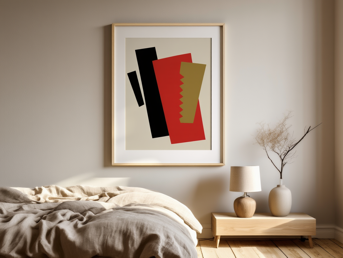 El Lissitzky – Composition in Red, Black, and Gold, 1920