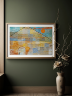 Ad Parnassum by Paul Klee – Abstract Modernist Art Print