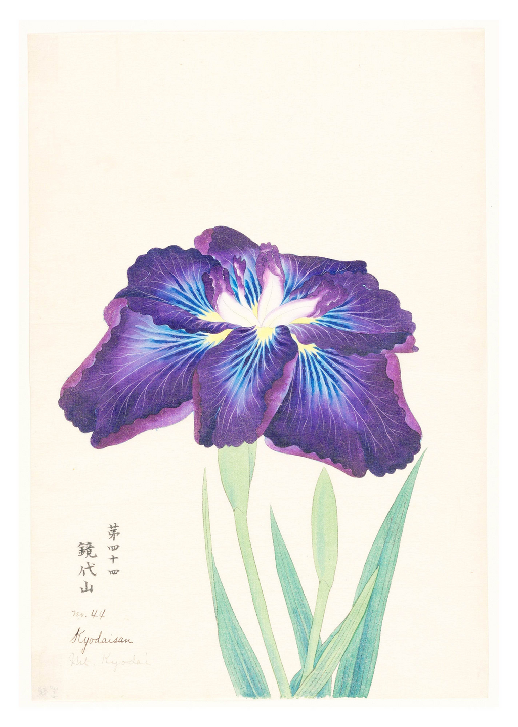 Mt. Kyodai (1910) – Vintage Landscape Wall Art Print